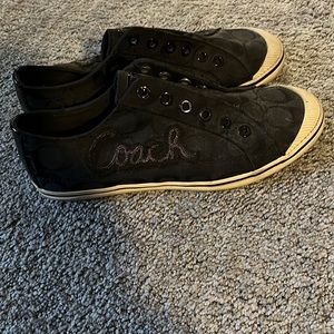 Coach slip ons